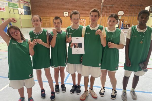 Erfolgreich beim Basketballturnier!